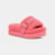 Sandália Flat UGG Fluffita Rosa