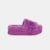 Sandália Flat UGG Fluffita Roxa