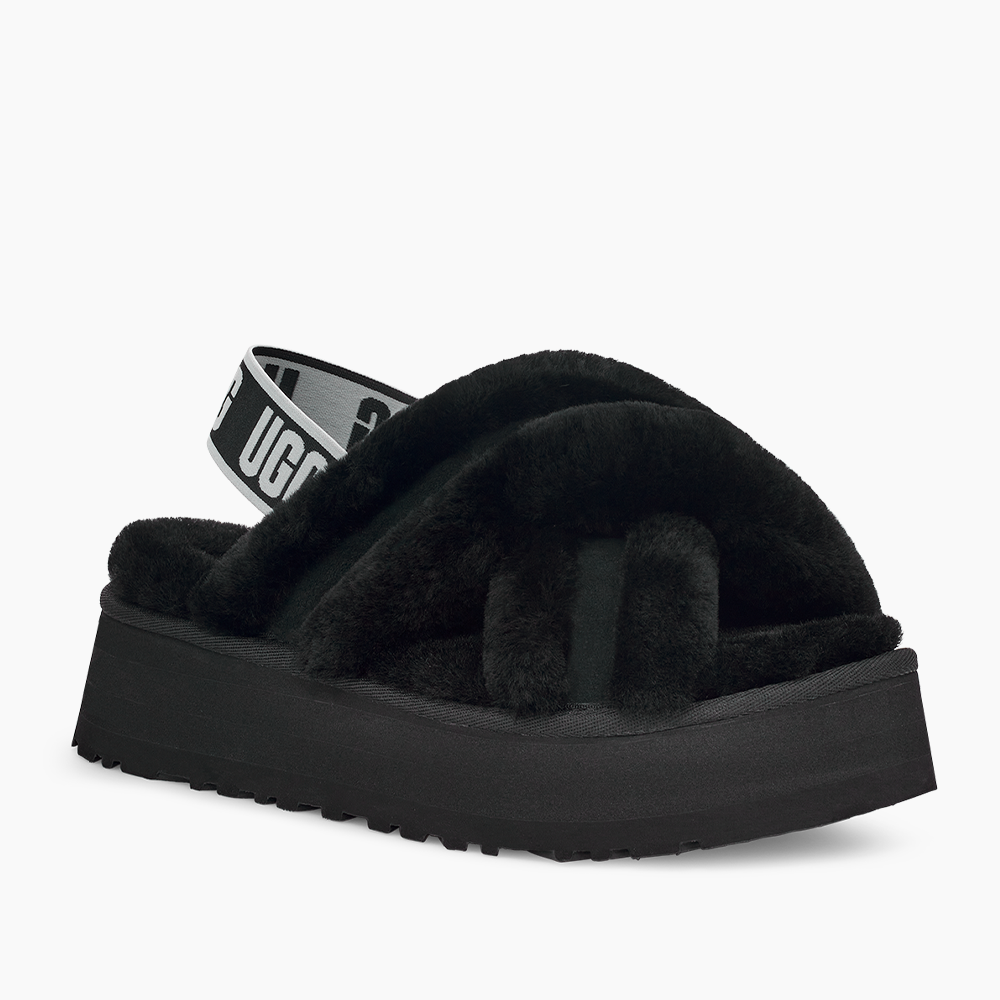 Sandália UGG Disco Cross Slide Preto