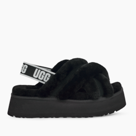 Sandália UGG Disco Cross Slide Preto