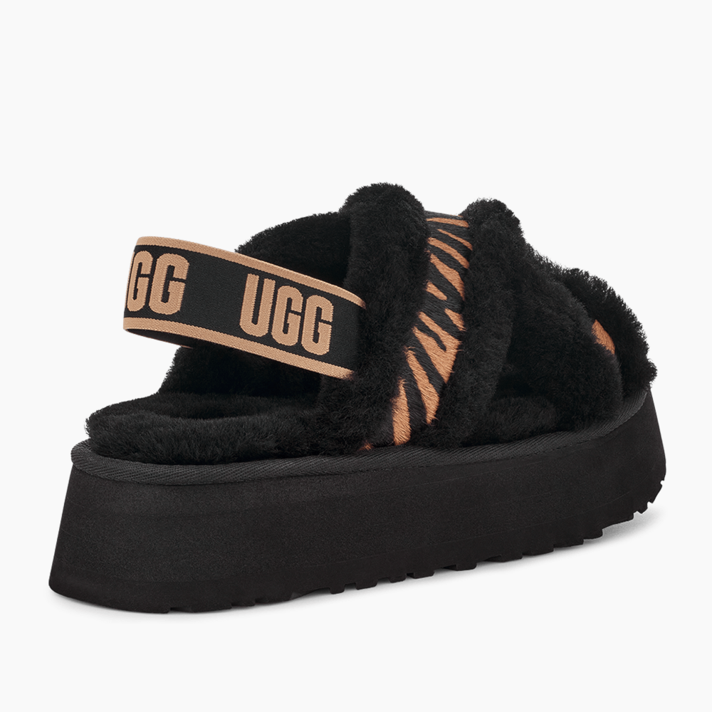Sandália UGG Disco Cross Slide Tiger Print