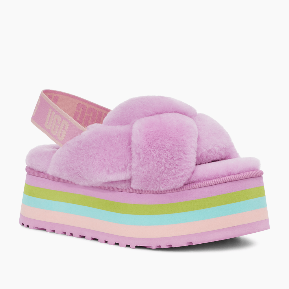 Sandália UGG Disco Knot Slide Lilás
