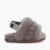 Sandália UGG Fluff Yeah  Slide Baby Cinza