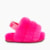 Sandália UGG Fluff Yeah Slide Baby Rosa