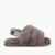 Sandália UGG Fluff Yeah Slide Infantil Cinza