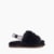 Sandália UGG Fluff Yeah Slide Infantil Preto