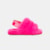 Sandália UGG Fluff Yeah Slide Infantil Rosa