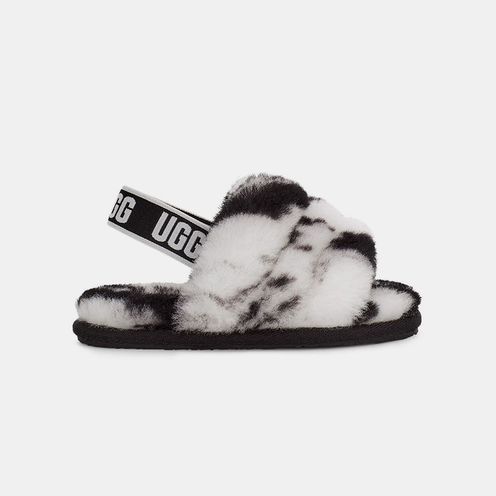 Sandália UGG Fluff Yeah Slide Marble Infantil 