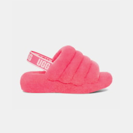 Sandália UGG Fluff Yeah Slide Rosa