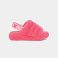 Sandália UGG Fluff Yeah Slide Rosa