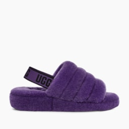 Sandália UGG Fluff Yeah Slide Roxo
