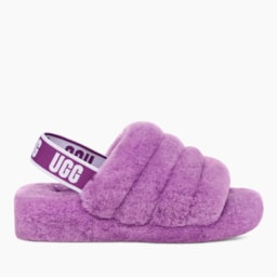 Sandália UGG Fluff Yeah Slide Roxo
