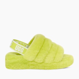 Sandália UGG Fluff Yeah Slide Verde