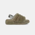 Sandália UGG Fluff Yeah Slide Verde