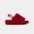 Sandália UGG Fluff Yeah Slide Vermelho