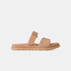 Sandália UGG Goldengaze Slide Bege