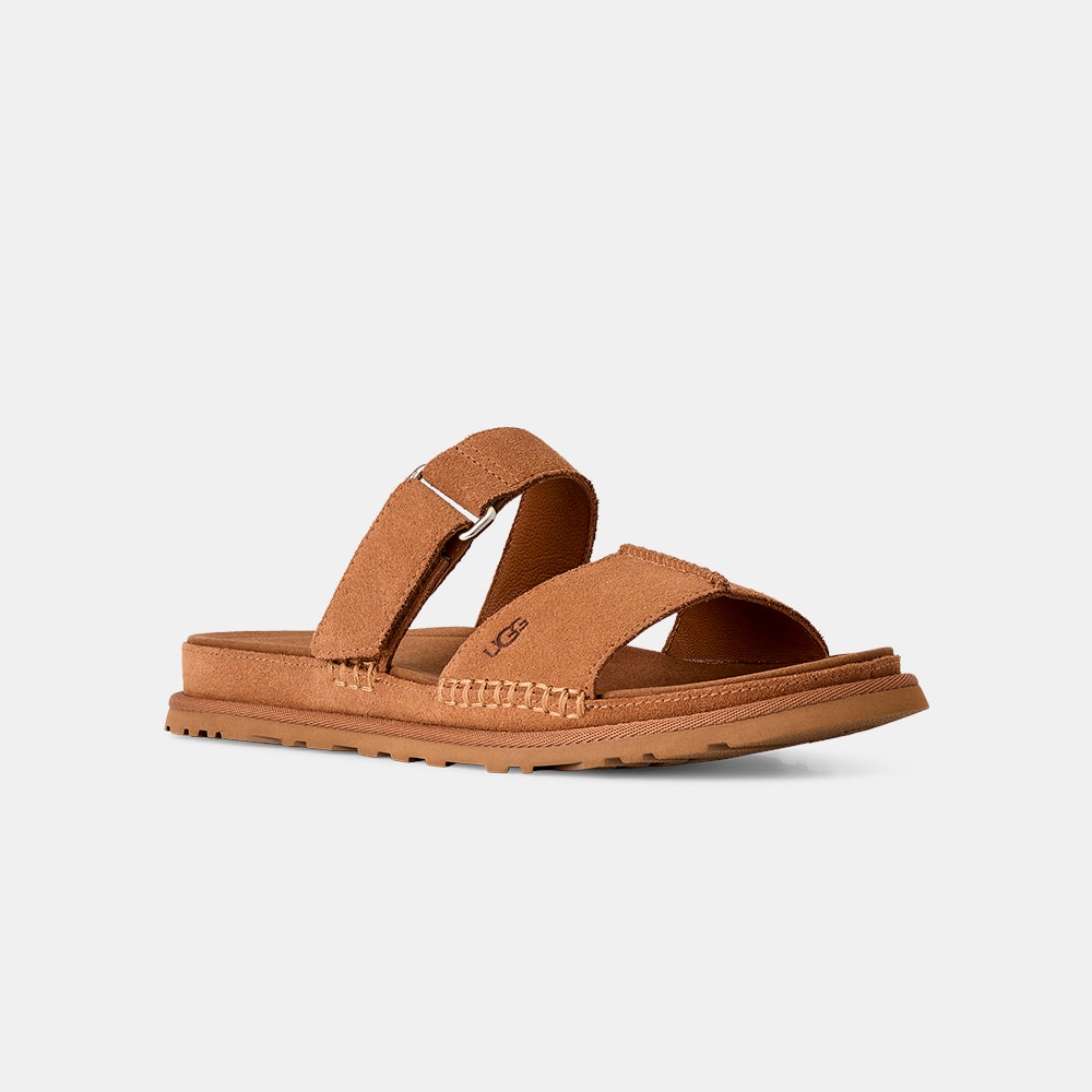 Sandália UGG Goldengaze Slide Caramelo