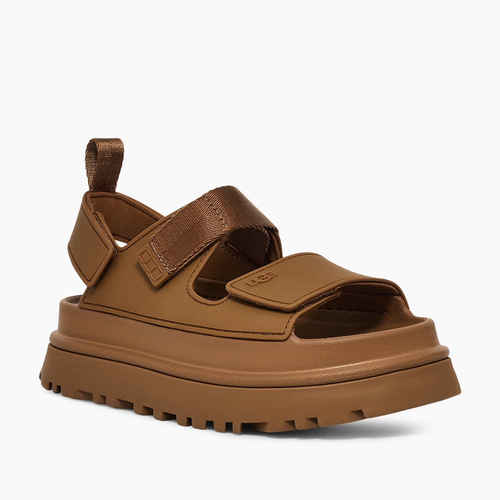Sandália UGG GoldenGlow Caramelo