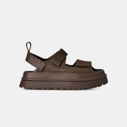 Sandália UGG Goldenglow Embossed Marrom