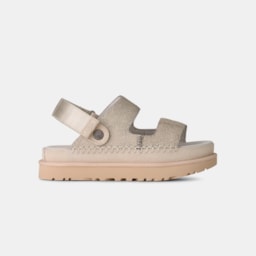 Sandália UGG Goldenstar Crackle Glide Branco