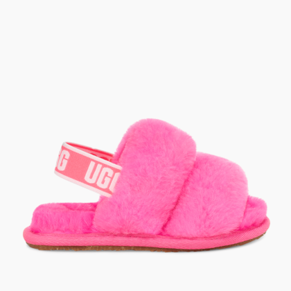 Sandália UGG Infantil Fluff Oh Yeah Rosa