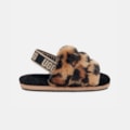 Sandália UGG Infantil Fluff Yeah Slide Spotty