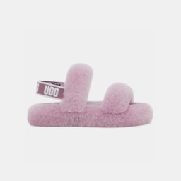 Sandália UGG Juvenil Fluff Oh Yeah Roxo
