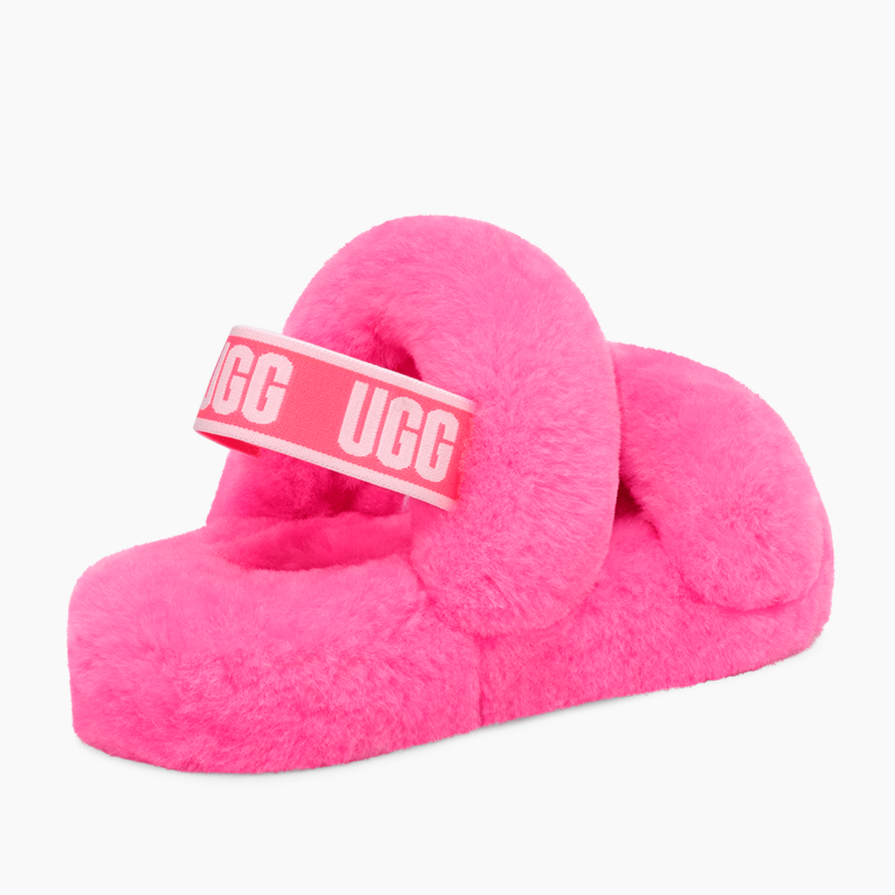 Sandália UGG Juvenil Fluff Oh Yeah Slide Juvenil