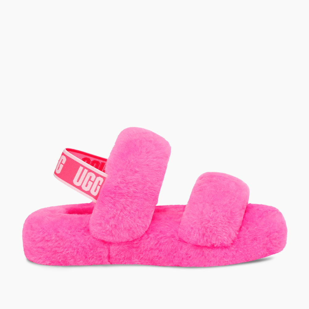 Sandália UGG Juvenil Fluff Oh Yeah Slide Juvenil