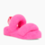 Sandália UGG Juvenil Fluff Oh Yeah Slide Juvenil Rosa