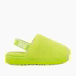 Sandália UGG Juvenil Fluff Yeah Clog Verde
