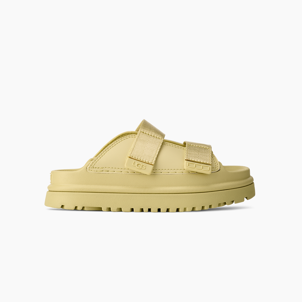 Sandália UGG Juvenil Goldenglow Slide Amarelo