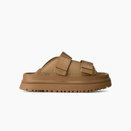 Sandália UGG Juvenil Goldenglow Slide Caramelo