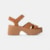 Sandáia UGG New Heights Ankle Strap Caramelo