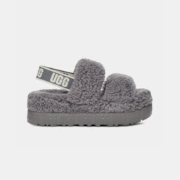 Sandália UGG Oh Fluffita Cinza