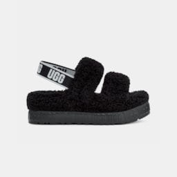 Sandália UGG Oh Fluffita Preto