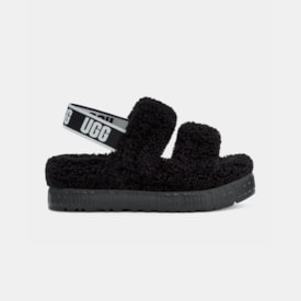 Sandália UGG Oh Fluffita Preto