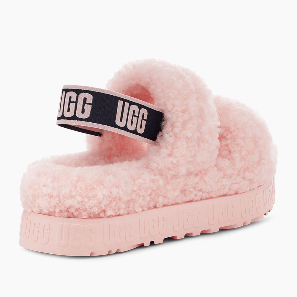 Sandália UGG Oh Fluffita Rosa