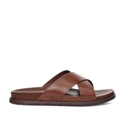 Sandália Ugg Wainscott Slide Marrom Escuro
