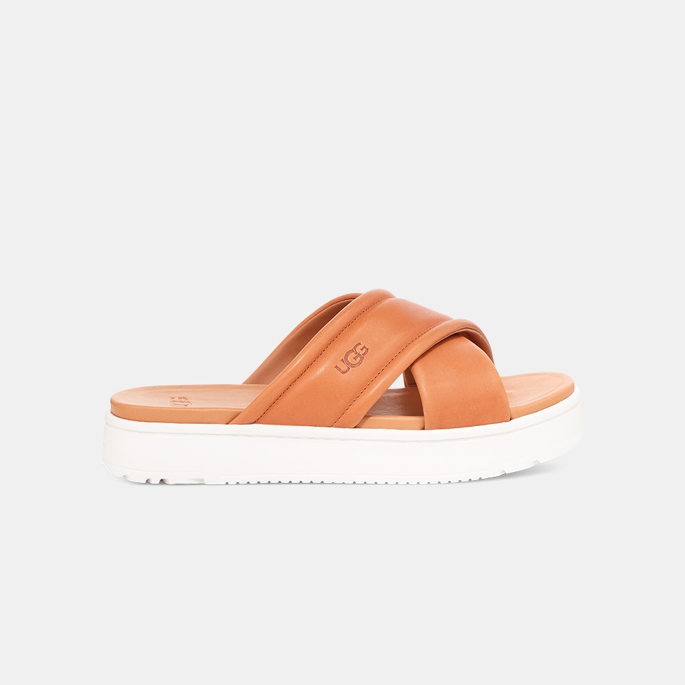 Sandália UGG Zayne Crossband Caramelo