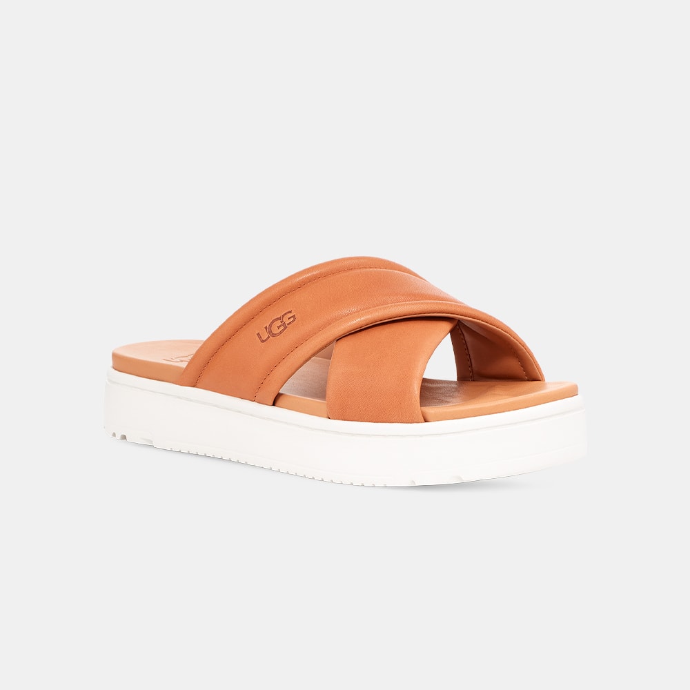 Sandália UGG Zayne Crossband Caramelo
