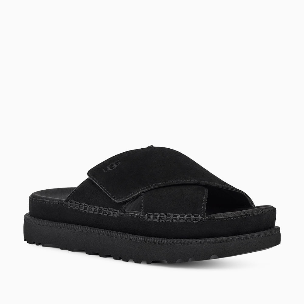 Slide UGG Goldenstar Cross Preto