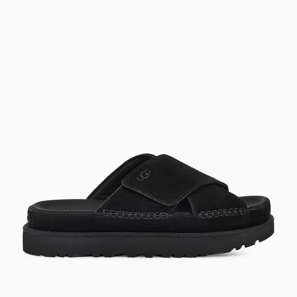 Slide UGG Goldenstar Cross Preto