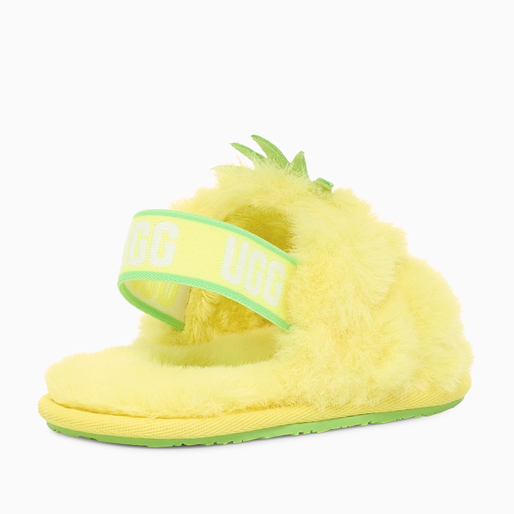 Slide UGG Infantil Fluff Yeah Pineapple Stuffie