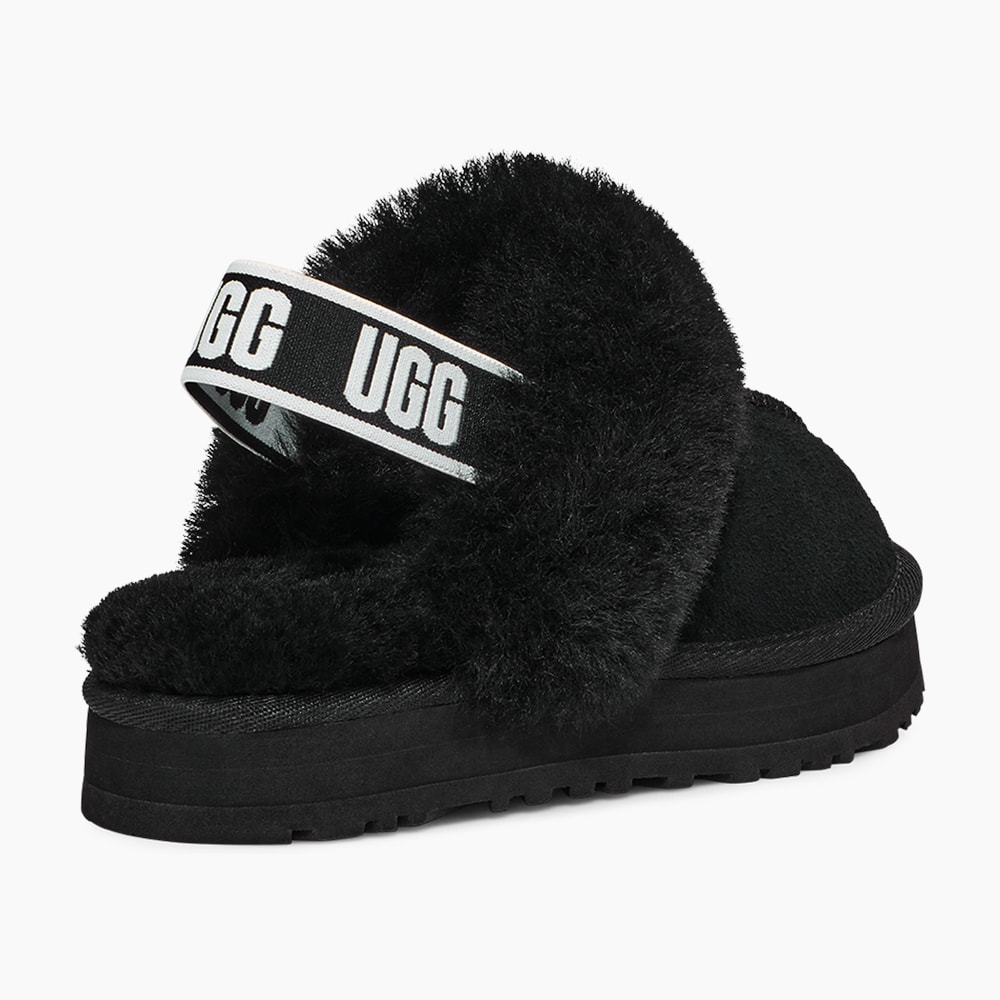 Slide UGG Juvenil Funkette Preto