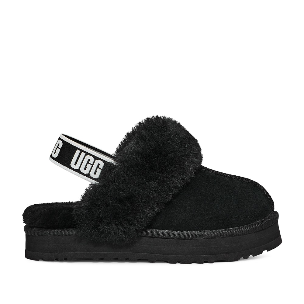 Slide UGG Juvenil Funkette Preto