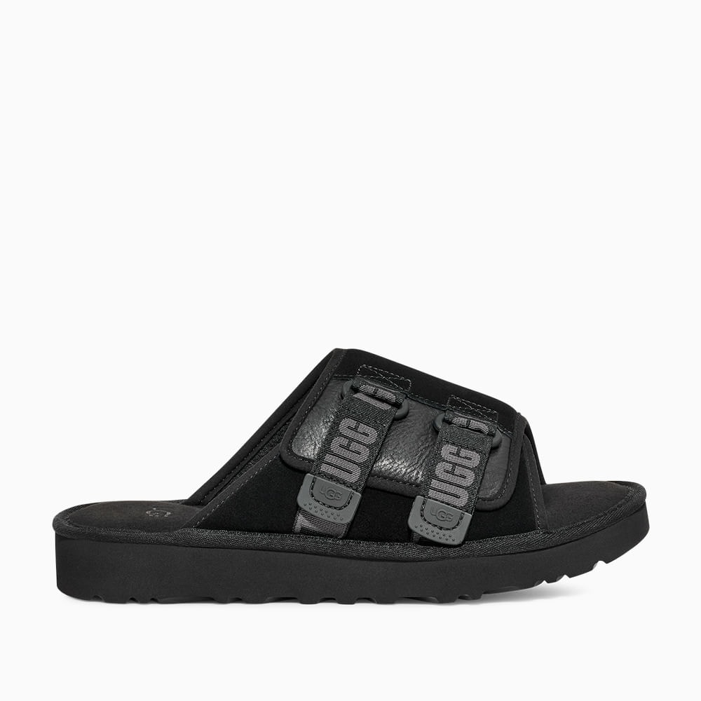Slide UGG Masculino Goldencoast Strap Preto