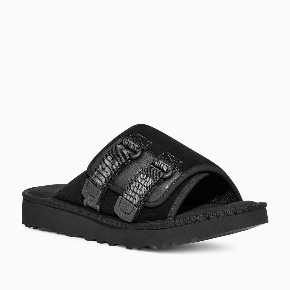 Slide UGG Masculino Goldencoast Strap Preto