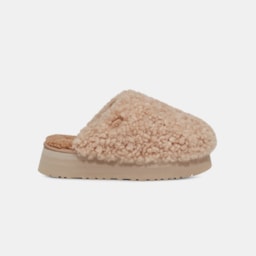 Slide UGG Maxi Curly Platform Bege