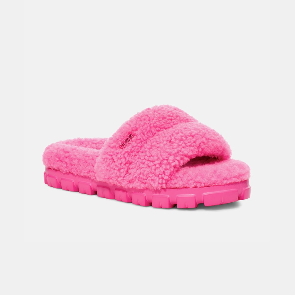 Slipper UGG Cozetta Curly Rosa